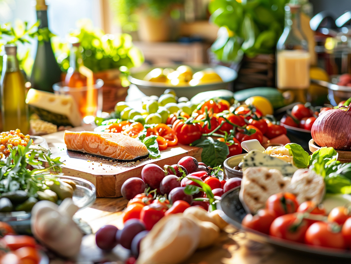 Свіжі овочі та фрукти для збалансованого харчування